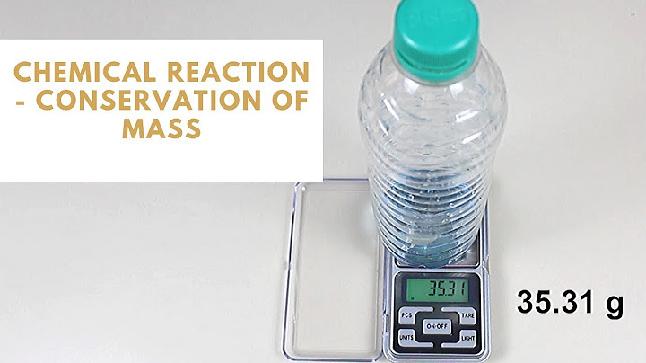 How does the law of conservation of mass apply to chemical reactions