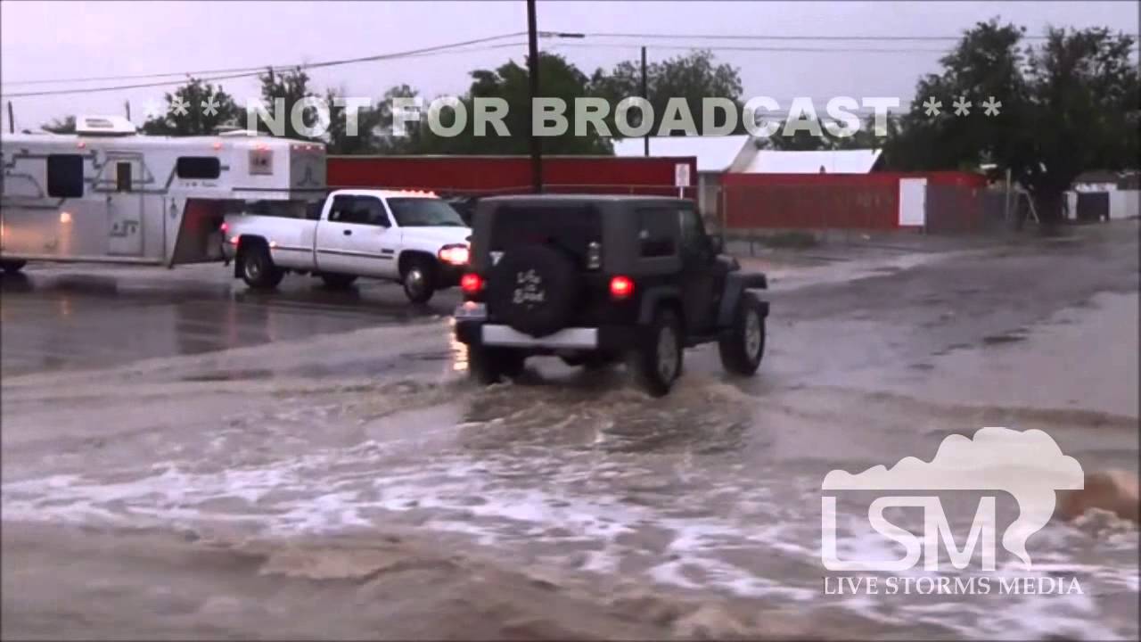 5/24/14 Big Lake, TX; Supercell Flooding *Zach Hargrove HD* - YouTube