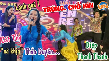 DIVA Cát Thy cà khịa Tâm Thảo duyên kể chuyện "Lạnh Quéo" Hô Tiểu Vy quánh Diệp Thanh Thanh chỗ hiểm