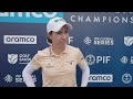 Ciganda Ciganda fires a stunning 64 (-8) | Aramco Houston Championship