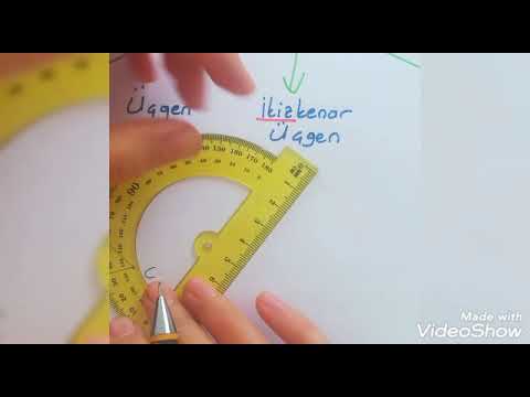 Video: İkizkenar üçgen Nasıl çizilir