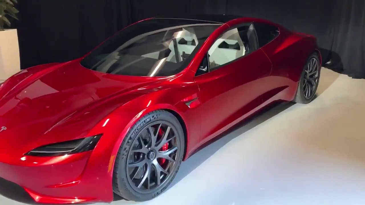 Tesla gives first look at new Roadster back seats and door system YouTube