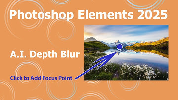 Depth Blur Filter – Photoshop Elements 2025