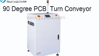 90 degree PCB Turn Conveyor Angle Turning Machine turn conveyor smt equipment