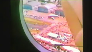 Airship Industries. Paris air show. Deploying the boat! Skyship 600,