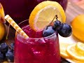 Refreshing Black Grape Lemonade