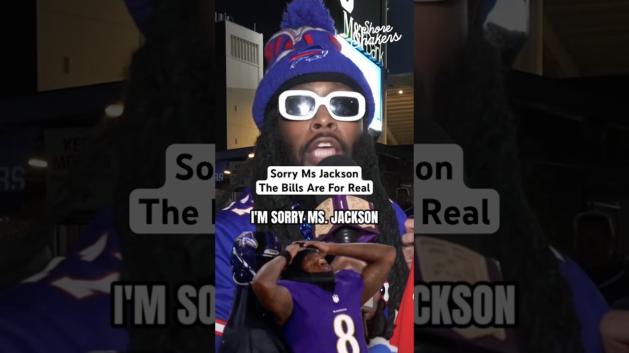 I’m sorry Ms. Jackson! The AFC goes through OUR BILLS. #bills #buffalobills #buffalo #ravens #nfl