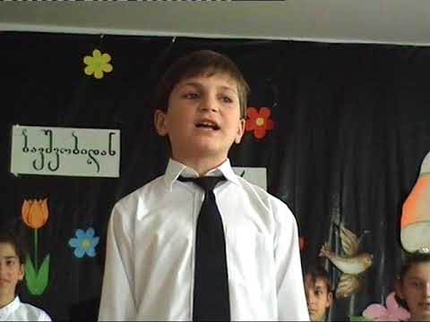 დაჩი მე-4 კლასში I ნაწილი