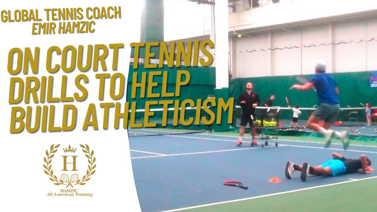 On Court Tennis Drills To Help Build Athleticism YouTube