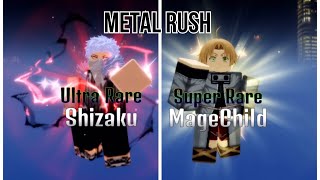 Getting OP in AWTD! Metal Rush (Shizaku 1st Form and Mage Child) #2 | Anime World Tower Defense