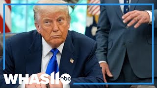 Construction continues on President Trump's new $250 million ballroom