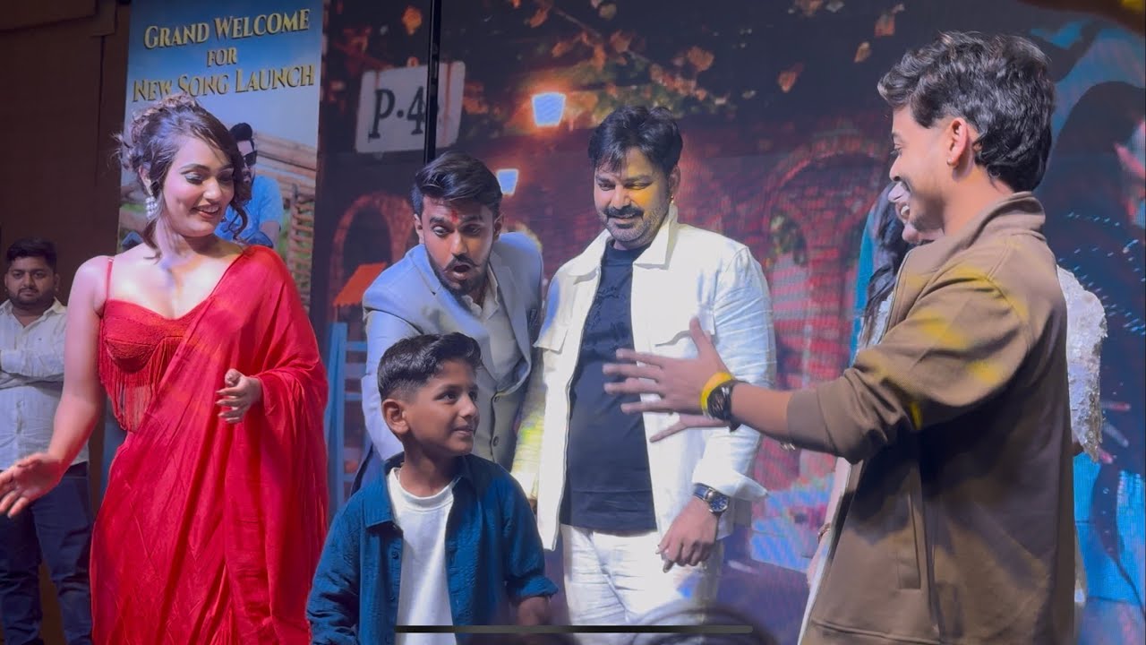 Pawan singh event party Lucknow !!