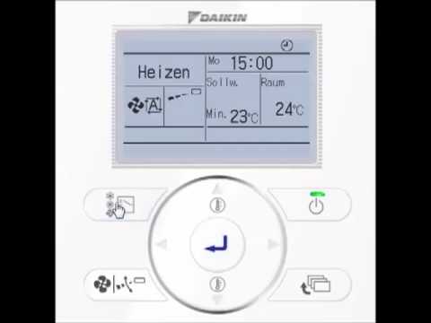 BRC1E52 Grundeinstellung (Kühlen und Heizen)