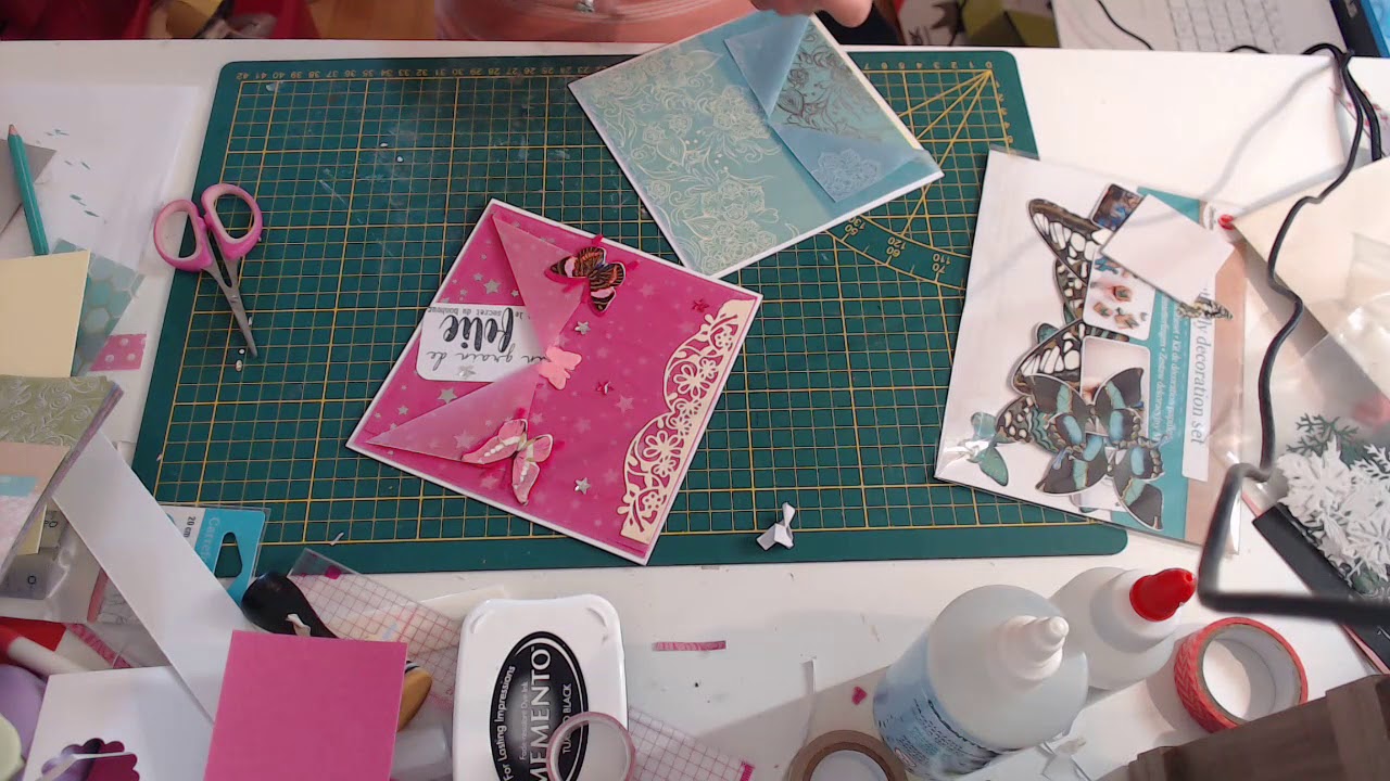 PAS A CARTE AVEC VELLUM