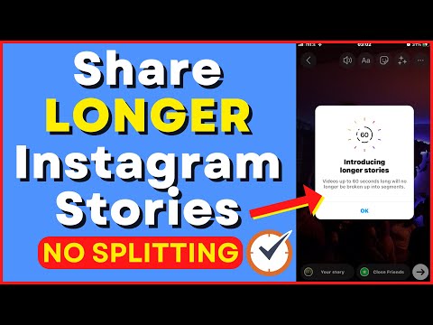 Add 1 Minute Video To Instagram Stories WITHOUT SPLITTING (2022)