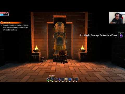 Portal Knights Gameplay Episode 7 (Building Bridge & Visiting Shrieking Sands)