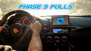 Match Highlights 124 Spider Abarth 1446+ Turbo Phase 3 Testing Pulls | POV Acceleration