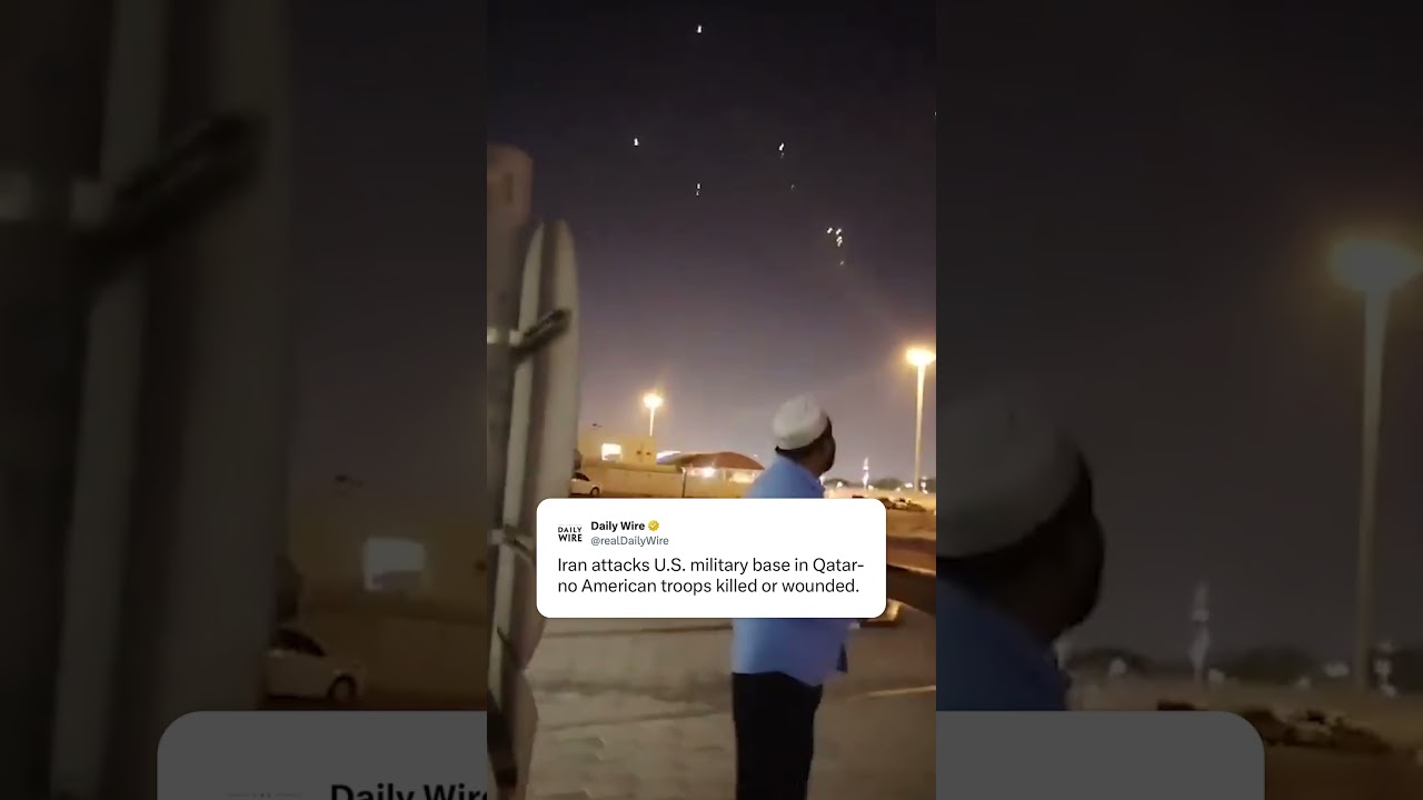 Iran has attempted an attack on a USAF base in Qatar!