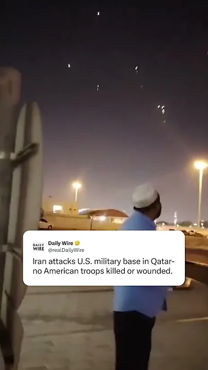 Iran has attempted an attack on a USAF base in Qatar!
