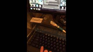 R.I.P. Razer Blackwidow backlit mechanical keyboard