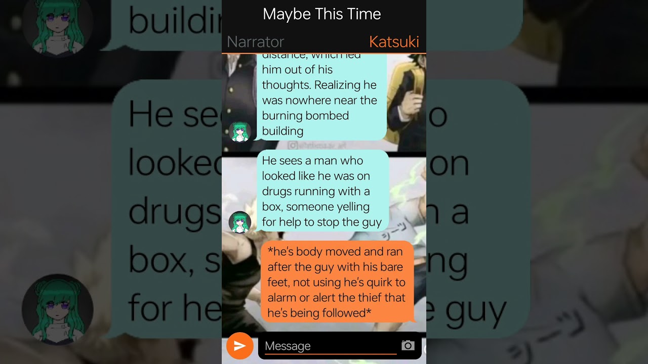 Maybe This Time|I BakuDeku||Part1||Two-Shot||Adult/Pro AU||🧡💚