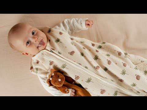 Tutoriel gigoteuse été Noukie's - Comment bien l'enfiler à bébé ? - video from Noukies