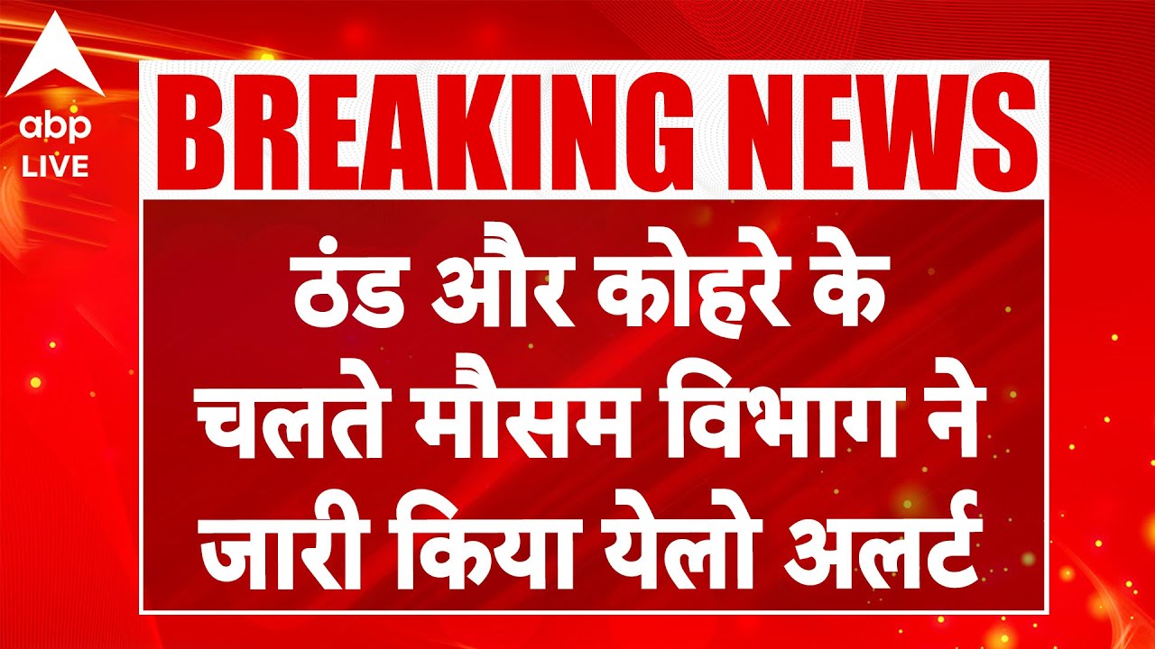 North India में कोहरा और कड़ाके की ठंड जारी |ABPLIVE