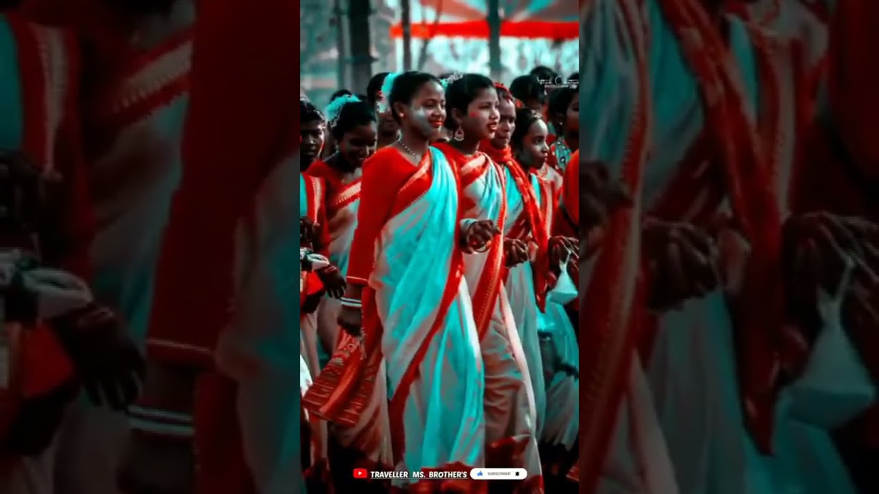 Sarhul Puja Sarna Adivasi Festival 