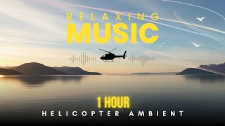 Unexpectedly Relaxing: Helicopter Ambient Music (1 Hour) Golden Hour Fjord screenshot 5