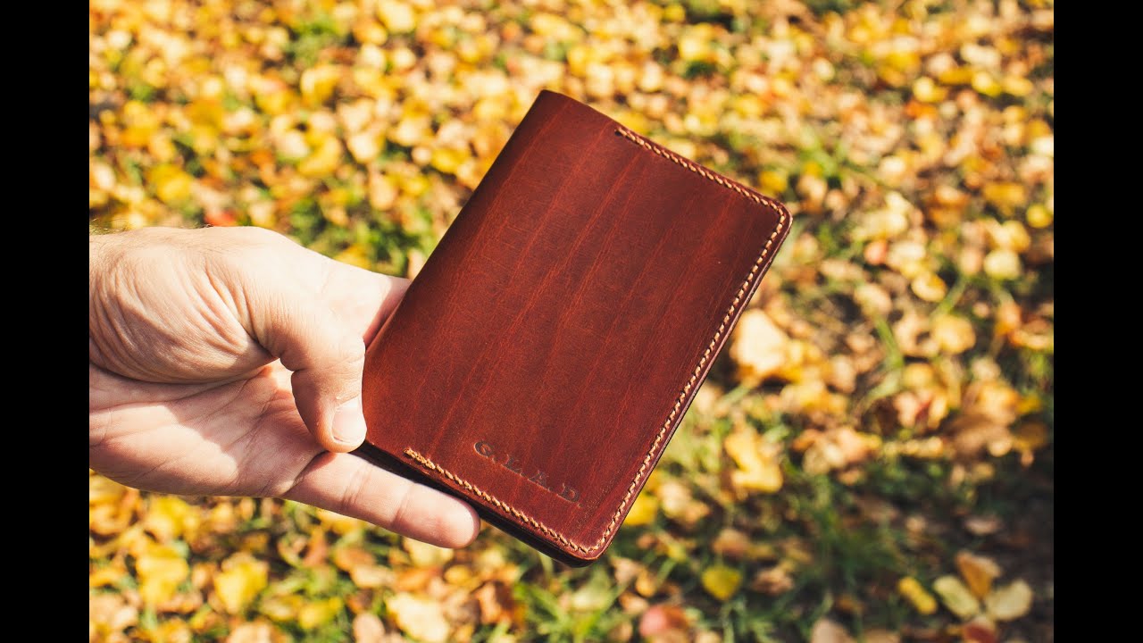 Обложка для паспорта из кожи премиум-класса / Premium leather passport cover