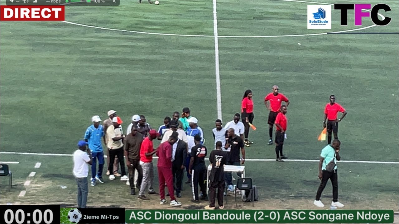 🔴Live] 2MT ASC DIONGOUL BANDOUL 🆚 ASC SONGANE NDOYE [ NAVETANE RUFISQUE ...