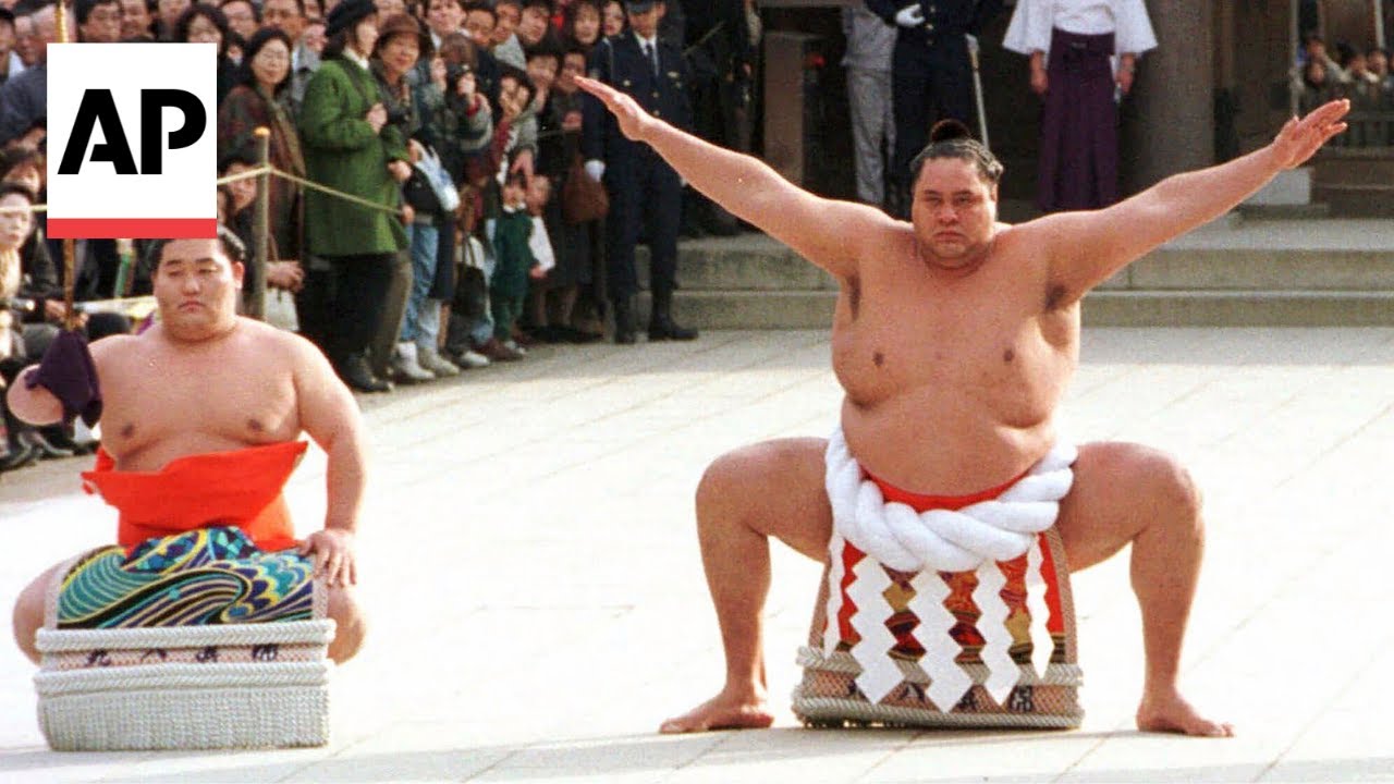 Pioneering US-born sumo wrestling champion Akebono dies aged 54