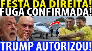 BREAKING NEWS! ESCAPE CONFIRMED! SHOCKS BRASILIA! HE TOOK A PLANE IN SECRET! FEDERAL POLICE IMMED...