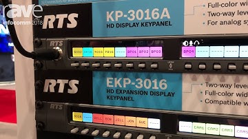 InfoComm 2018: Bosch Security Discusses RTS Intercom Systems KP Series Keypanels