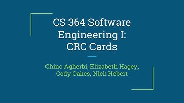 CRC Cards