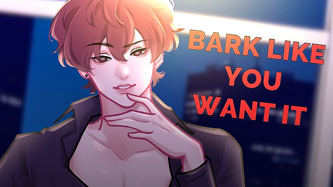 Bark bark bark 😘 #hookedonyou #hookedonyougame #hookedonyoudatingsim