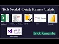 Episode 7 – Tools Needed for Data and Business Analysis | Database | Visual Studio | Power BI