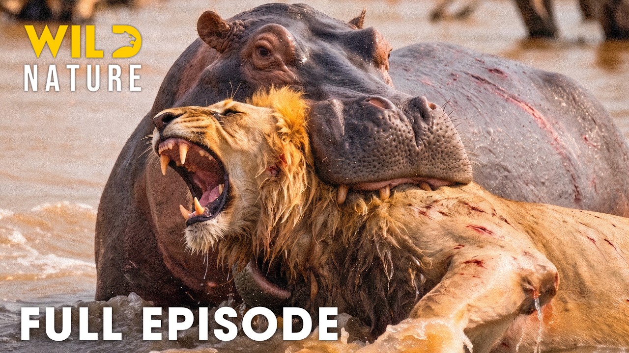 LION VS HIPPO | Zambia’s Deadliest Fights For Survival (Full Episode) | Wild Animals