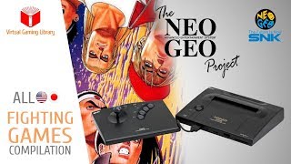 All NeoGeo AES Fighting Games Compilation - Home Console Version - Every Game (US/JP)