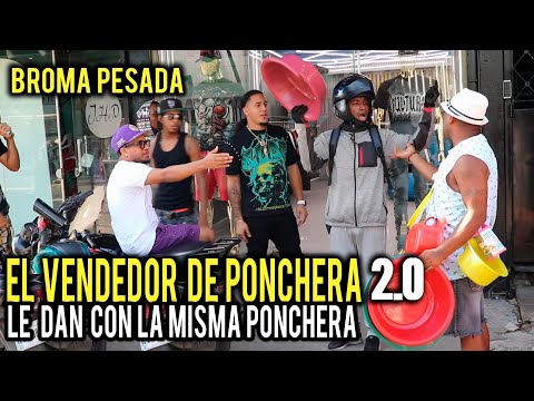 PRANK: THE PUNCH BOWL SELLER HAS A PUNCH BOWL BROKEN ON HIS HEAD