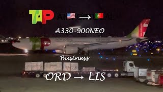 Trip Report | TAP A330-900NEO (Business Class) | Chicago to Lisbon | Any good???