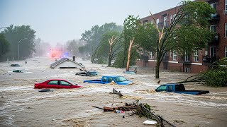 Catastrophic Flooding Hits Iowa & Wisconsin State Fair Grounds Underwater