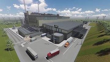 Power plant animation by Aarons CGI