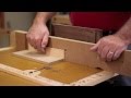 Make a Drawer with Dovetail Joinery Cut with a Router Table