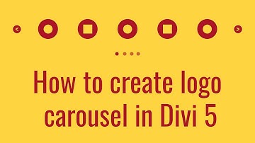 How To Create Logo Carousel in Divi 5