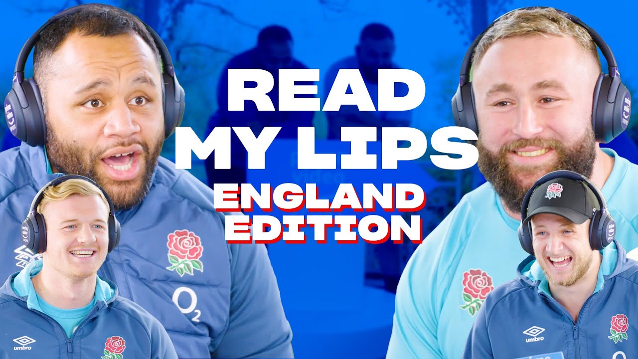 "Oi, Did You See That?" 🤣 | Read My Lips | England Rugby Edition 🏉