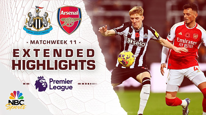 Newcastle United v. Arsenal | PREMIER LEAGUE HIGHLIGHTS | 11/4/2023 | NBC Sports