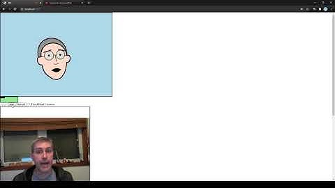 Realtime Facial Tracking Character Animation Proof of Concept in a Web Browser