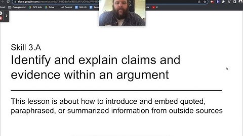 AP Lang Help Video #6: How to Introduce and Embed Evidence