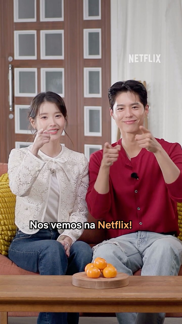 IU e Park Bo-gum mandam um oi pro Brasil! #seavidatedertangerinas